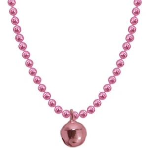 Allumer Allumette Bell Necklace - Baby Pink