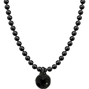 Allumer Allumette Bell Necklace - Black