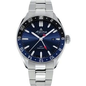 Alpina Mens Alpiner Blue Dial Quartz Watch AL-247NB4E6B