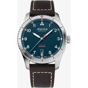 Alpina Mens Startimer Pilot Blue Automatic Watch AL-525NW4S26