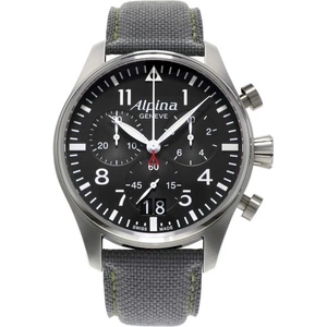 View product details for the Mens Alpina Startimer Pilot Chronograph Watch