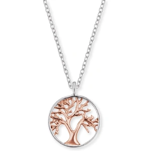 Angel Whisperer Two Tone Tree Of Life Necklace ERN-LILTREE-BICOR
