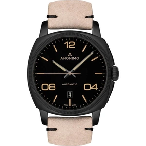 View product details for the Anonimo Watch Epurato Safari Full Black