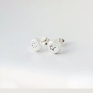 ARC Creative Jewellery Recycled Sterling Silver Flower Stud Earrings