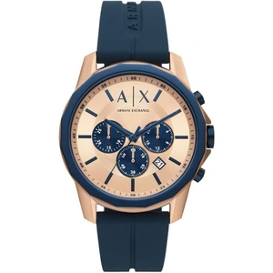 Armani Exchange Mens Hampton Chronograph Strap Watch AX1730