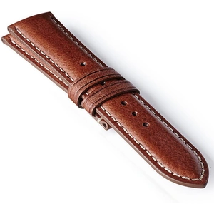 Bremont Leather Strap Brown-White 22mm Regular