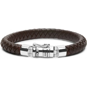 Buddha To Buddha Brown Leather Bracelet 180BR F (21CM)