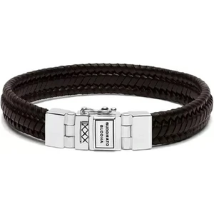 Buddha To Buddha Edwin Brown Leather Bracelet 181BR F (21CM)