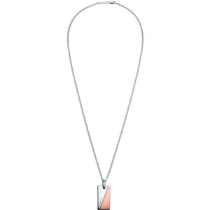 CALVIN KLEIN Jewellery Ladies CALVIN KLEIN Two-Tone Steel and Rose Plate Hook Necklace