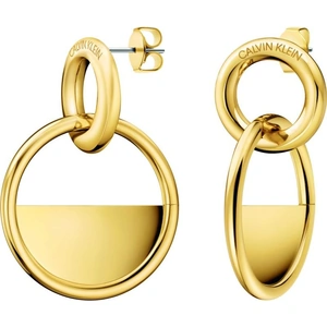 CALVIN KLEIN Jewellery Ladies CALVIN KLEIN Gold Plated Locked Earrings