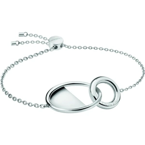CALVIN KLEIN Jewellery Ladies CALVIN KLEIN Silver Plated Locked Bracelet