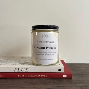 Candles by Kara Coconut Paradise Soy Wax Candle