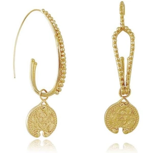 Carou 14kt Gold Plated Pendasion Earrings