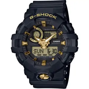 Mens Casio 'G-Shock' Black Quartz Chronograph Watch