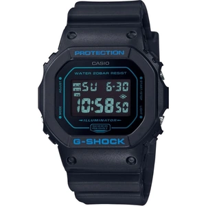Mens Casio 'G-Shock G-Shock Matte Black' Black and LCD Plastic/Resin Quartz Chronograph Watch