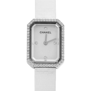 View product details for the Chanel Premiere H2433, Diamonds, 2014, Good, Case material Steel, Bracelet material: Rubber