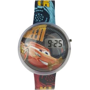 View product details for the Childrens Character Disney Cars 3 Lightning McQueen Bubble LCD Watch
