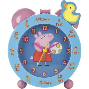 View product details for the Childrens Character Peppa Pig Time Teacher Alarm Clock