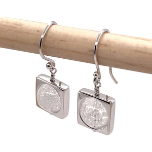 Charles P. Bahringer Jewelry Sterling Silver and Quartz Earrings