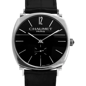 View product details for the Chaumet Dandy 1228-0088, Baton, 2007, Good, Case material Steel, Bracelet material: Leather