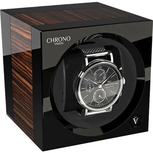 Chronovision One Watch Winder Bluetooth Macassar Black High Gloss - Default Title / Black