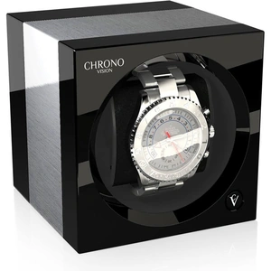 Chronovision One Watch Winder Bluetooth Aluminium Black High Gloss - Default Title / Black