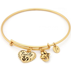 Ladies Chrysalis Gold Plated Thinking Of You Family Expandable Bangle