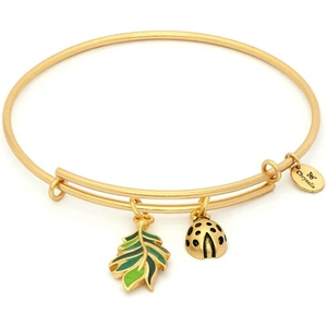 Ladies Chrysalis PVD Gold plated NATURE FERN EXPANDABLE BANGLE