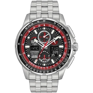 Mens Citizen Skyhawk A-T Red Arrows Alarm Chronograph Radio Controlled Eco-Drive Watch