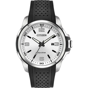 Mens Citizen Eco-drive Gents Sports Strap Stainless Steel Watch