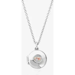 Clogau Insignia Tree of Life Silver Locket Necklace 3STOL0662
