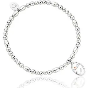 Clogau Affinity Tree Of Life Initials Letter C Sterling Silver Bead Bracelet D