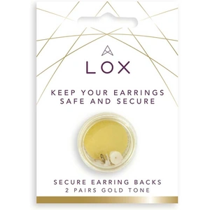 Connoisseurs Lox Gold Tone Earring Backs LOX 2GE