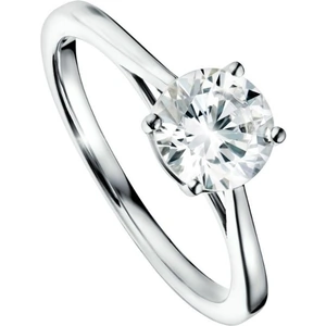 Created Brilliance Celia Lab Grown Diamond Solitaire Ring - UK P - US 7.75 - EU 56.3