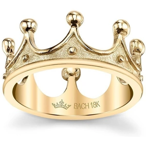 Cynthia Bach White Queen Crown Ring - UK N - US 6.75 - EU 53.8