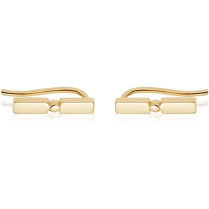 Daisy London Stacked Gold Plated Crawler Bar Earrings EB8011_GP