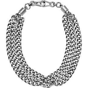 DKNY Jewellery Ladies DKNY Stainless Steel Chambers Necklace
