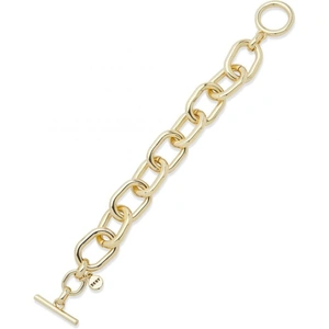 DKNY Jewellery Gold Coloured Chain Link Flexible Bracelet
