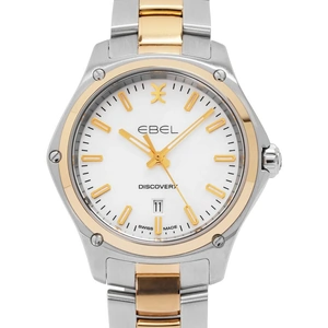 View product details for the Ebel Discovery Lady 1216549, Baton, 2022, Unworn, Case material Steel, Bracelet material: Steel