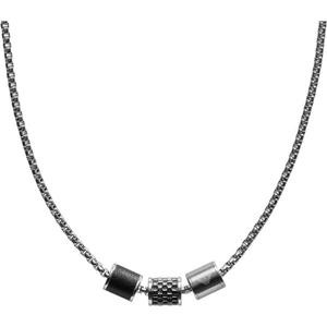 Emporio Armani Jewellery Mens Emporio Armani Stainless Steel Heritage Pendant - Long Necklace