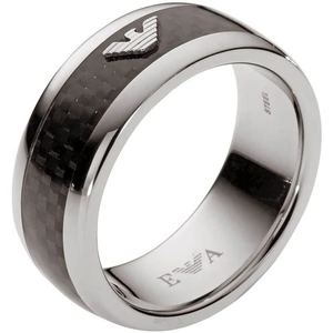 Emporio Armani Jewellery Mens Emporio Armani Stainless Steel Size X.5 Ring