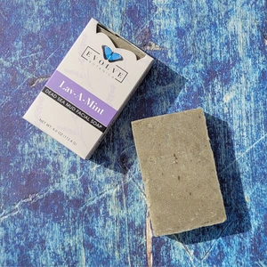 Evolve Botanica Co Lav-A-Mint Dead Sea Mud Facial Bar Soap