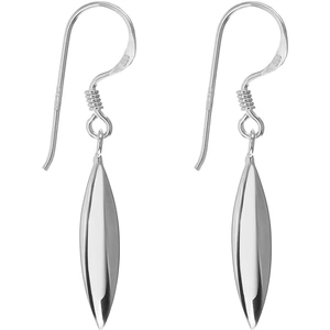 Fashionista Silver Sterling Silver Oblong Dropper Earrings 8.54.0319
