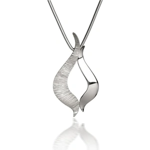 Fiona Kerr Jewellery Large Silver Ebb & Flow Pendant