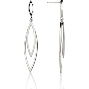 Fiona Kerr Jewellery Silver Swing Time Large Drop Earrings