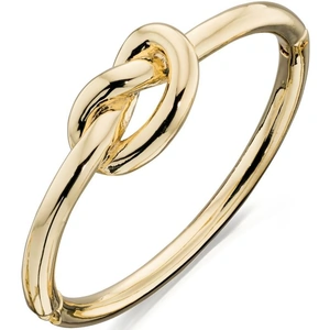 Fiorelli Jewellery Ladies Fiorelli PVD Gold plated Knot Bangle