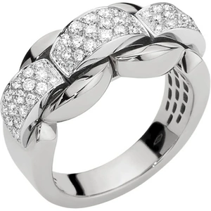 Fope 18ct White Gold Mialuce Ring - Ring Size M