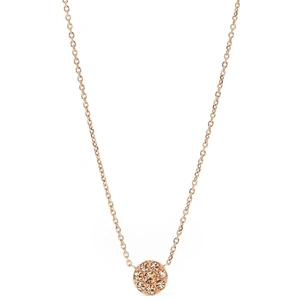 Fossil Jewellery Ladies Fossil Rose Gold Plated Vintage Glitz Necklace