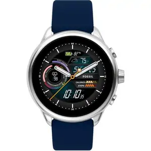 Mens Fossil Smartwatches Stainless Steel Wellness Edition