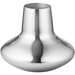 Georg Jensen Koppel Stainless Steel Small Vase - TITLE / Silver